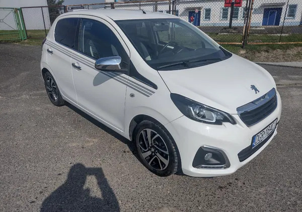 peugeot Peugeot 108 cena 38999 przebieg: 76000, rok produkcji 2017 z Głogów